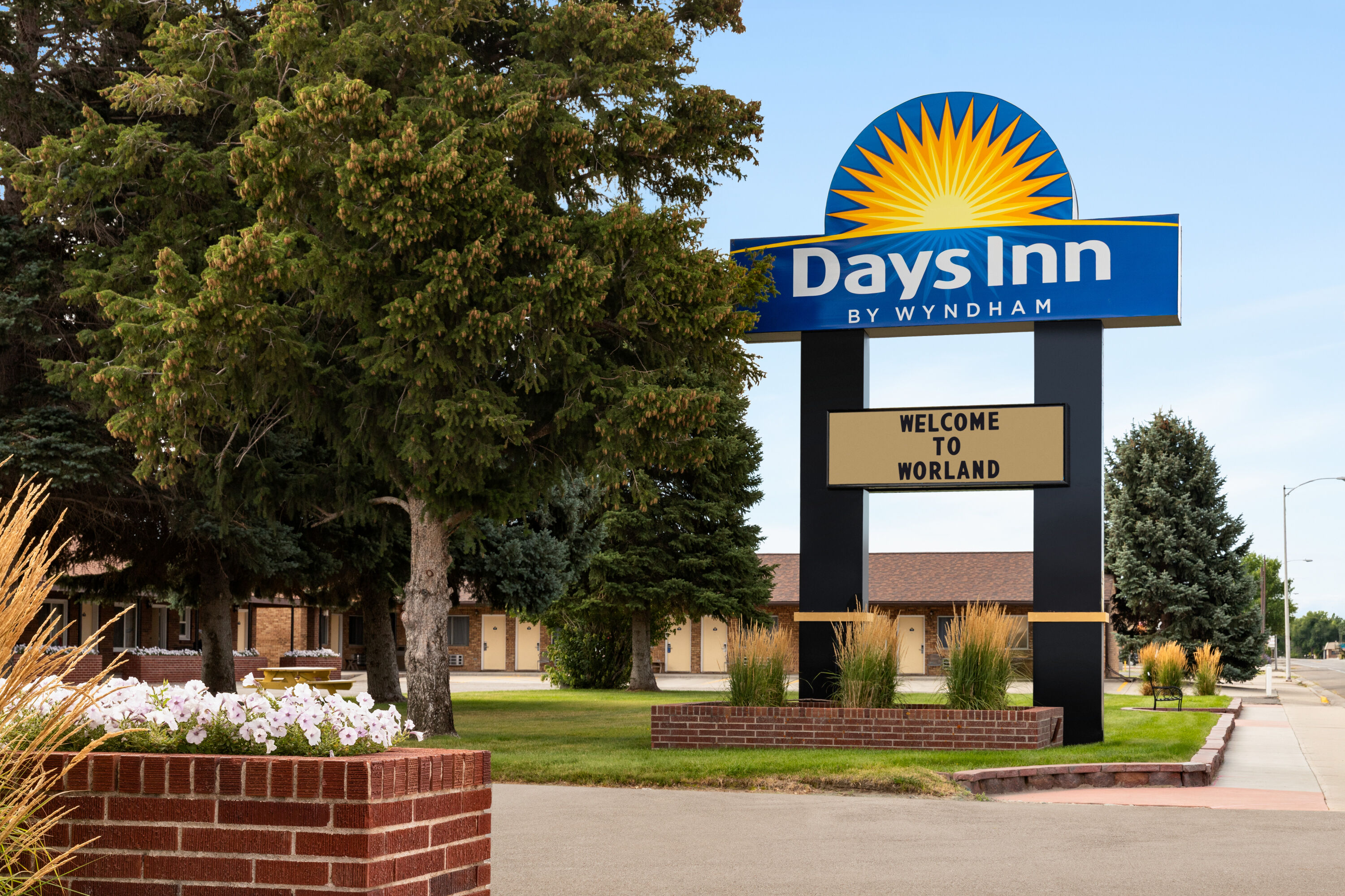 Exterior of Days Inn by Wyndham Worland hotel in Worland, Wyoming