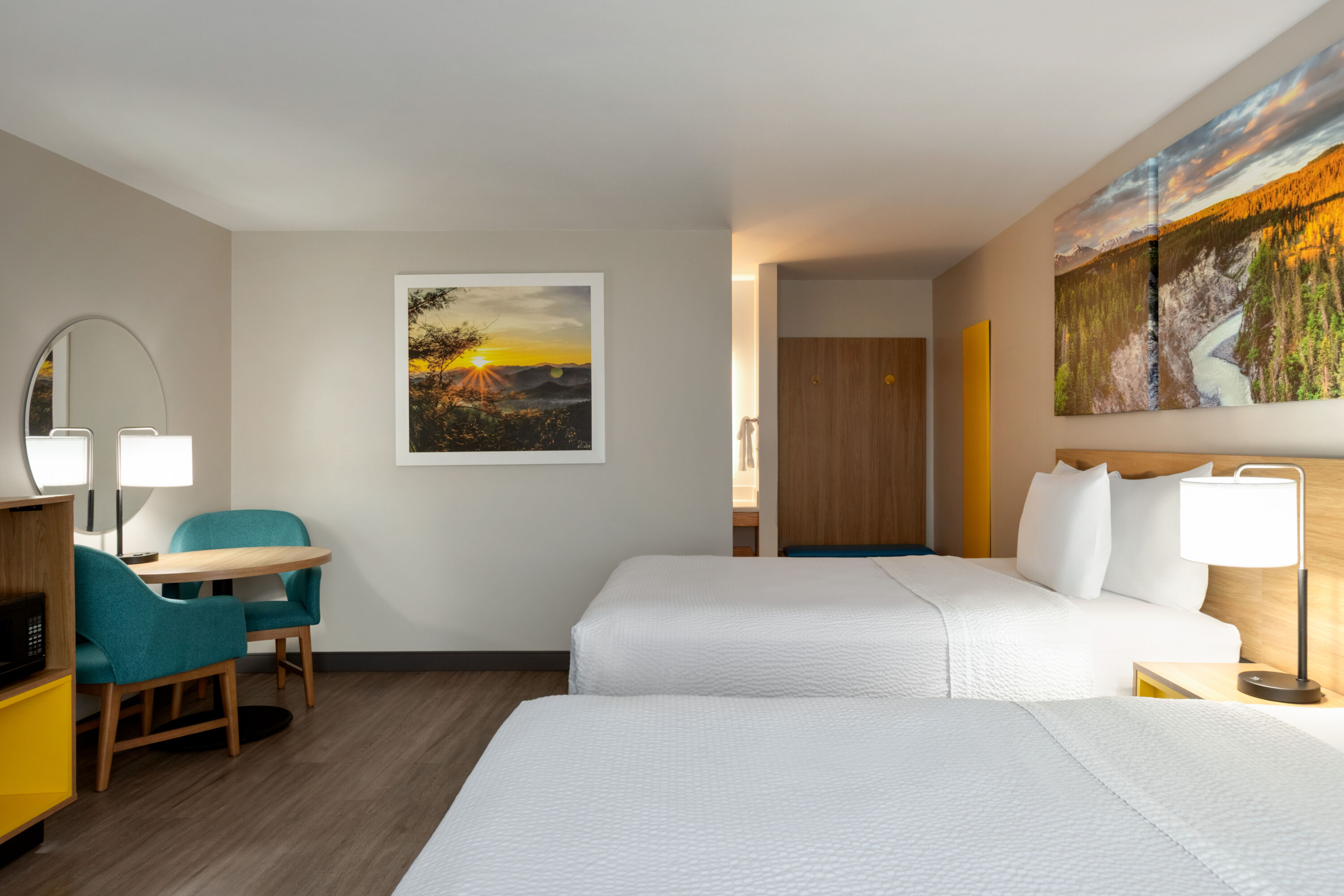 Guest room at the Days Inn by Wyndham Worland in Worland, Wyoming