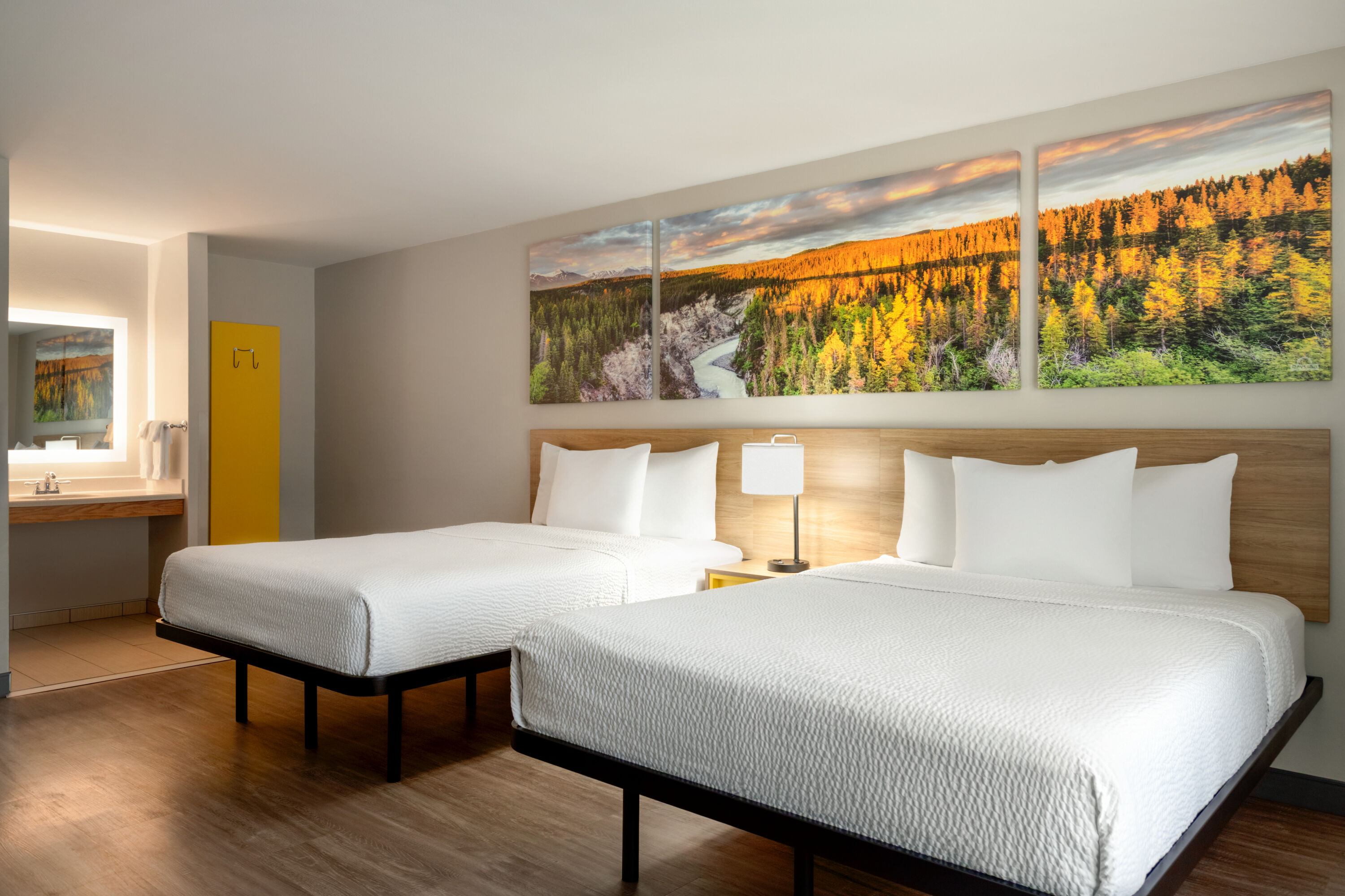 Guest room at the Days Inn by Wyndham Worland in Worland, Wyoming