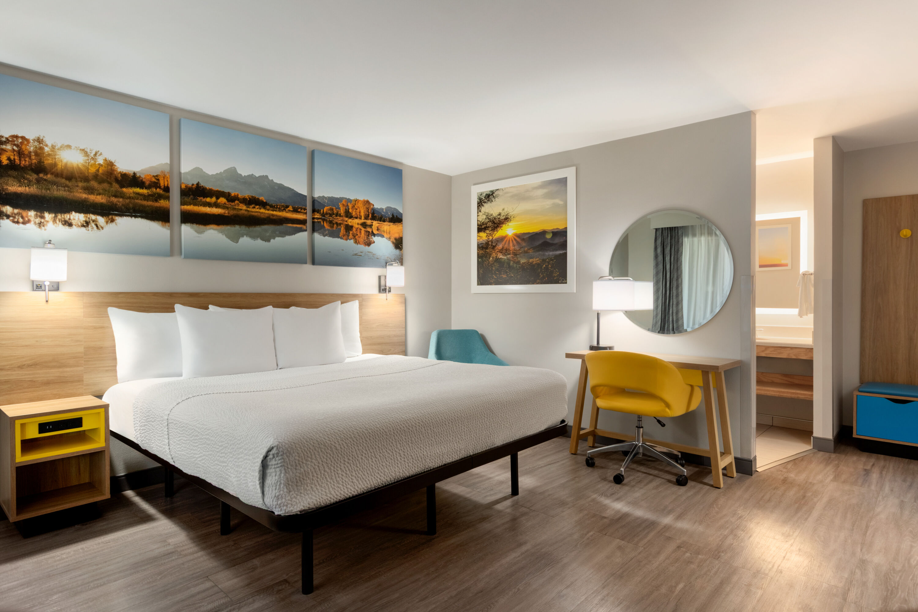 Guest room at the Days Inn by Wyndham Worland in Worland, Wyoming