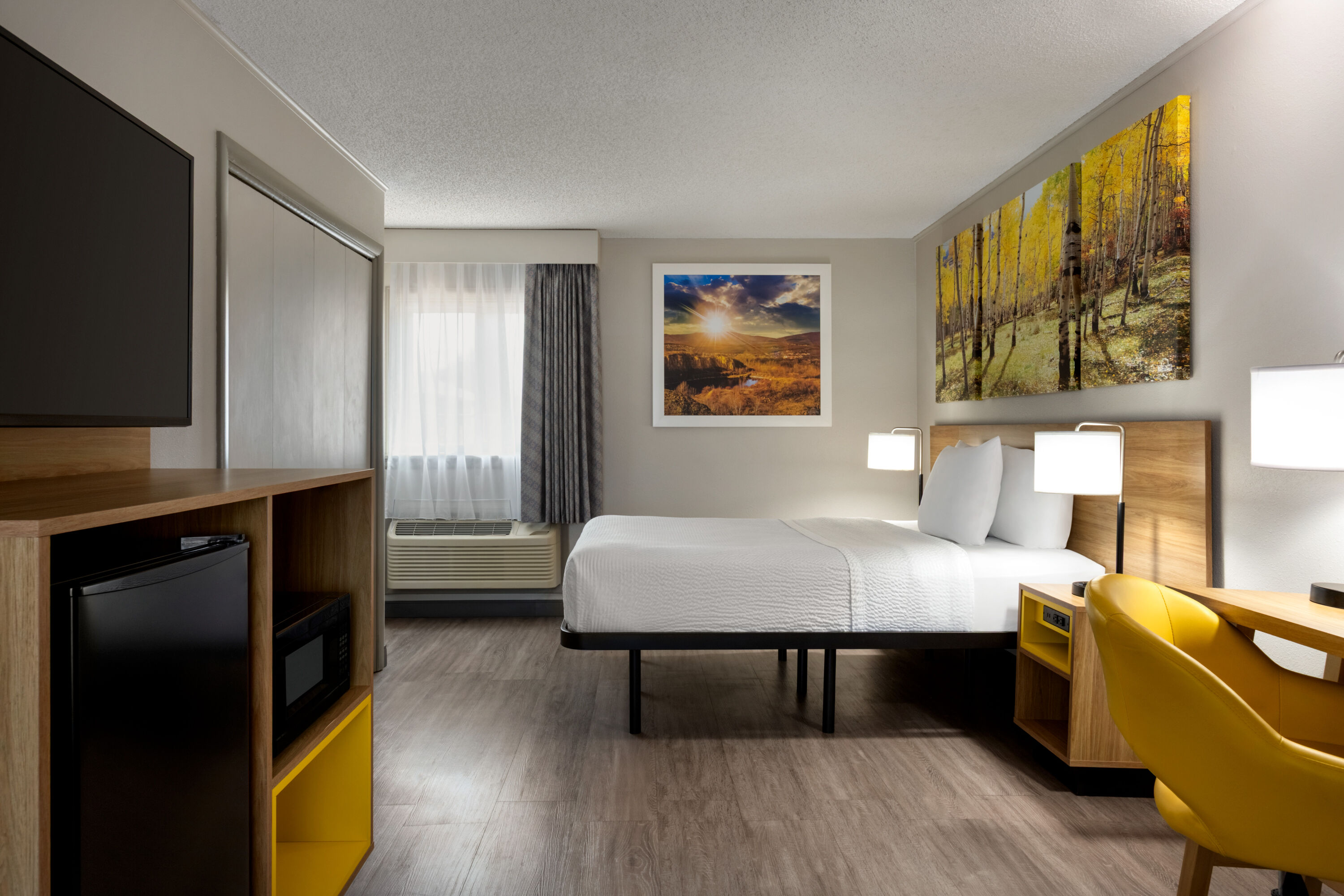 Guest room at the Days Inn by Wyndham Worland in Worland, Wyoming