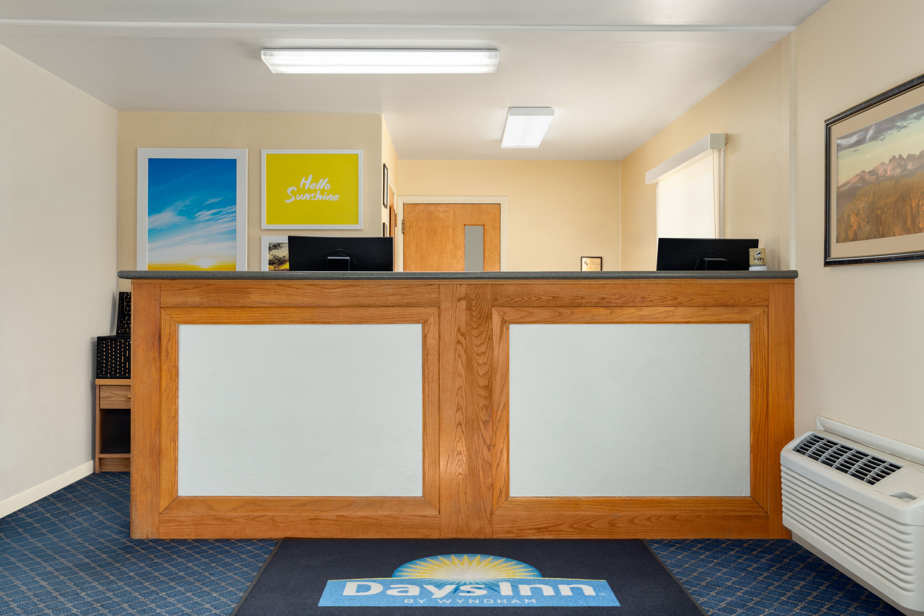 Days Inn by Wyndham Worland reception in Worland, Wyoming