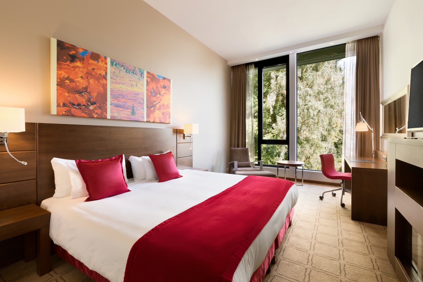 Guest room at the Dolce by Wyndham La Hulpe Brussels in La Hulpe, Other than US/Canada