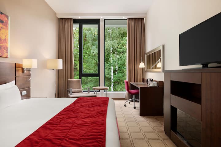 Guest room at the Dolce by Wyndham La Hulpe Brussels in La Hulpe, Other than US/Canada