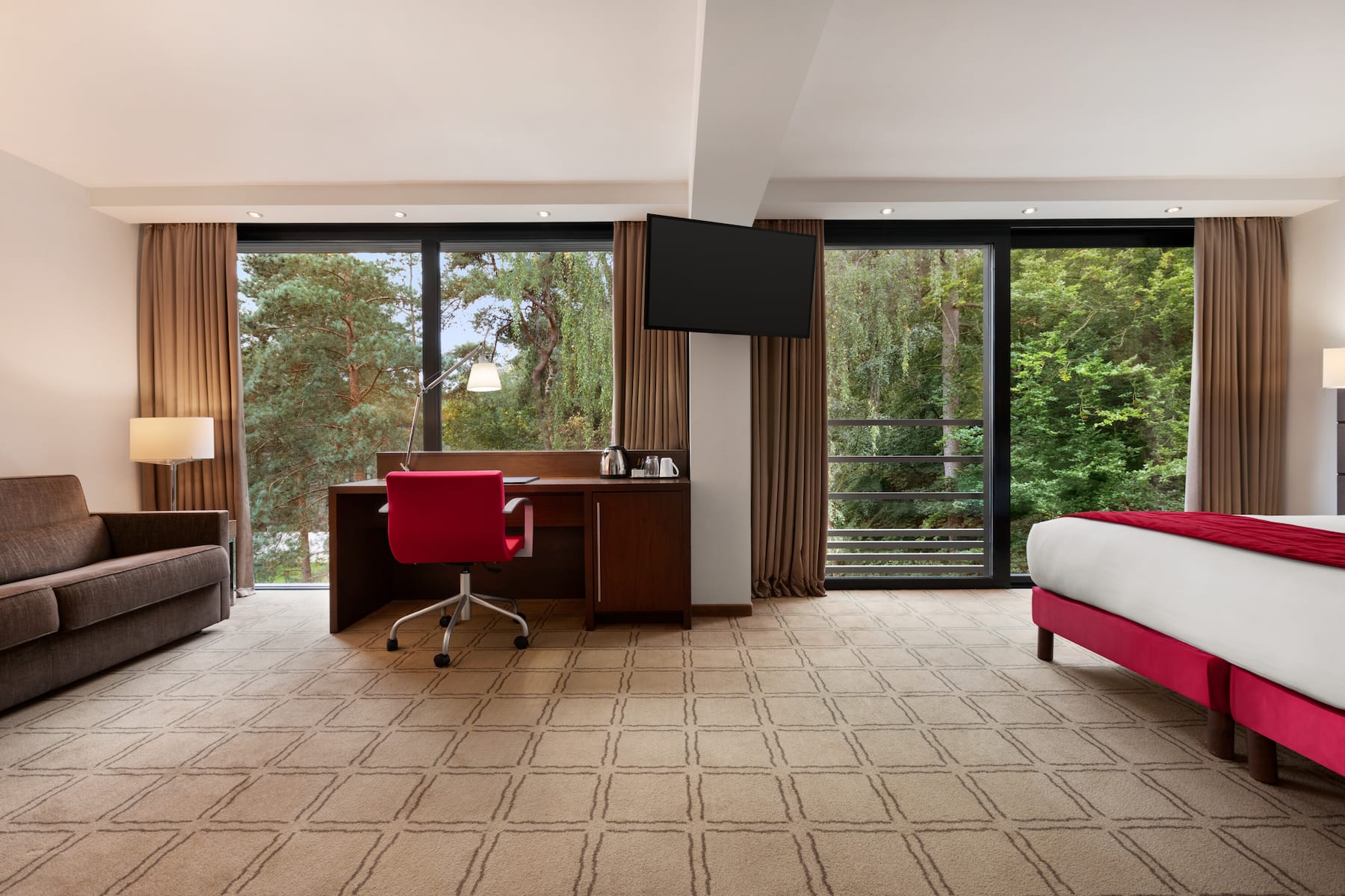 Guest room at the Dolce by Wyndham La Hulpe Brussels in La Hulpe, Other than US/Canada