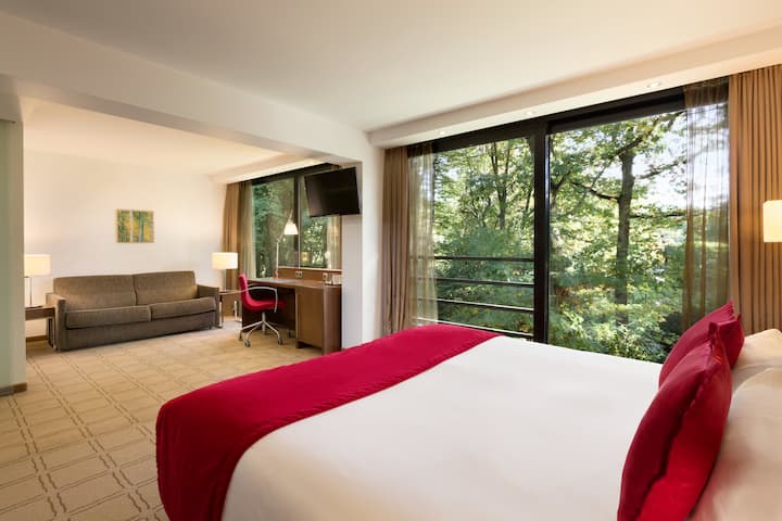 Guest room at the Dolce by Wyndham La Hulpe Brussels in La Hulpe, Other than US/Canada