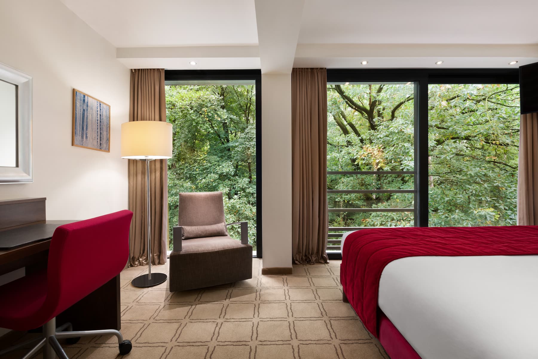 Guest room at the Dolce by Wyndham La Hulpe Brussels in La Hulpe, Other than US/Canada
