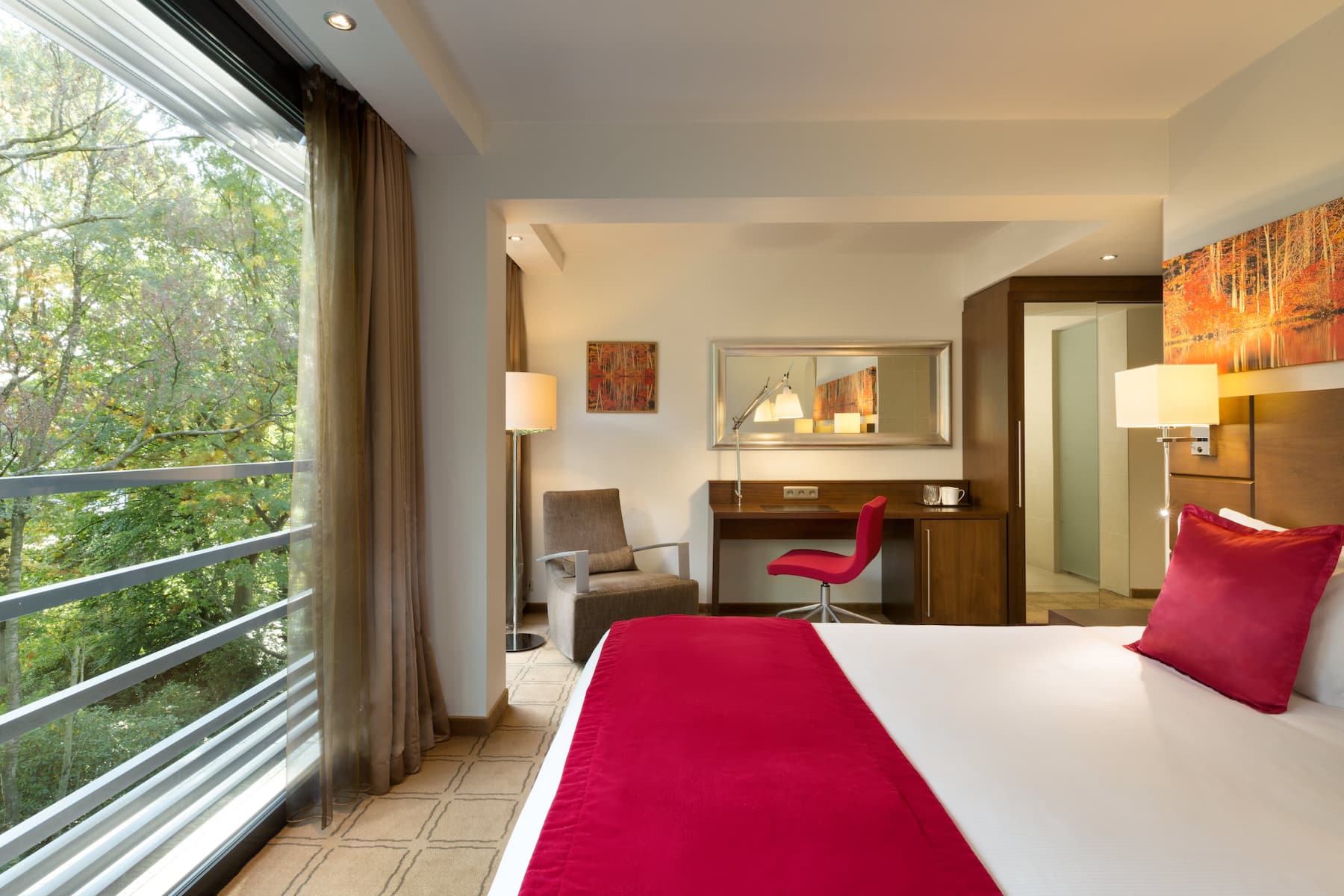 Guest room at the Dolce by Wyndham La Hulpe Brussels in La Hulpe, Other than US/Canada