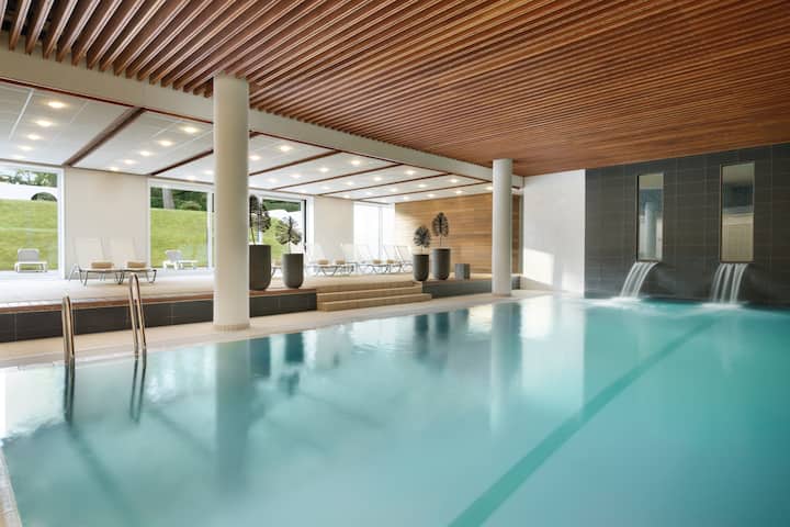 Indoor pool at the Dolce by Wyndham La Hulpe Brussels in La Hulpe, Other than US/Canada