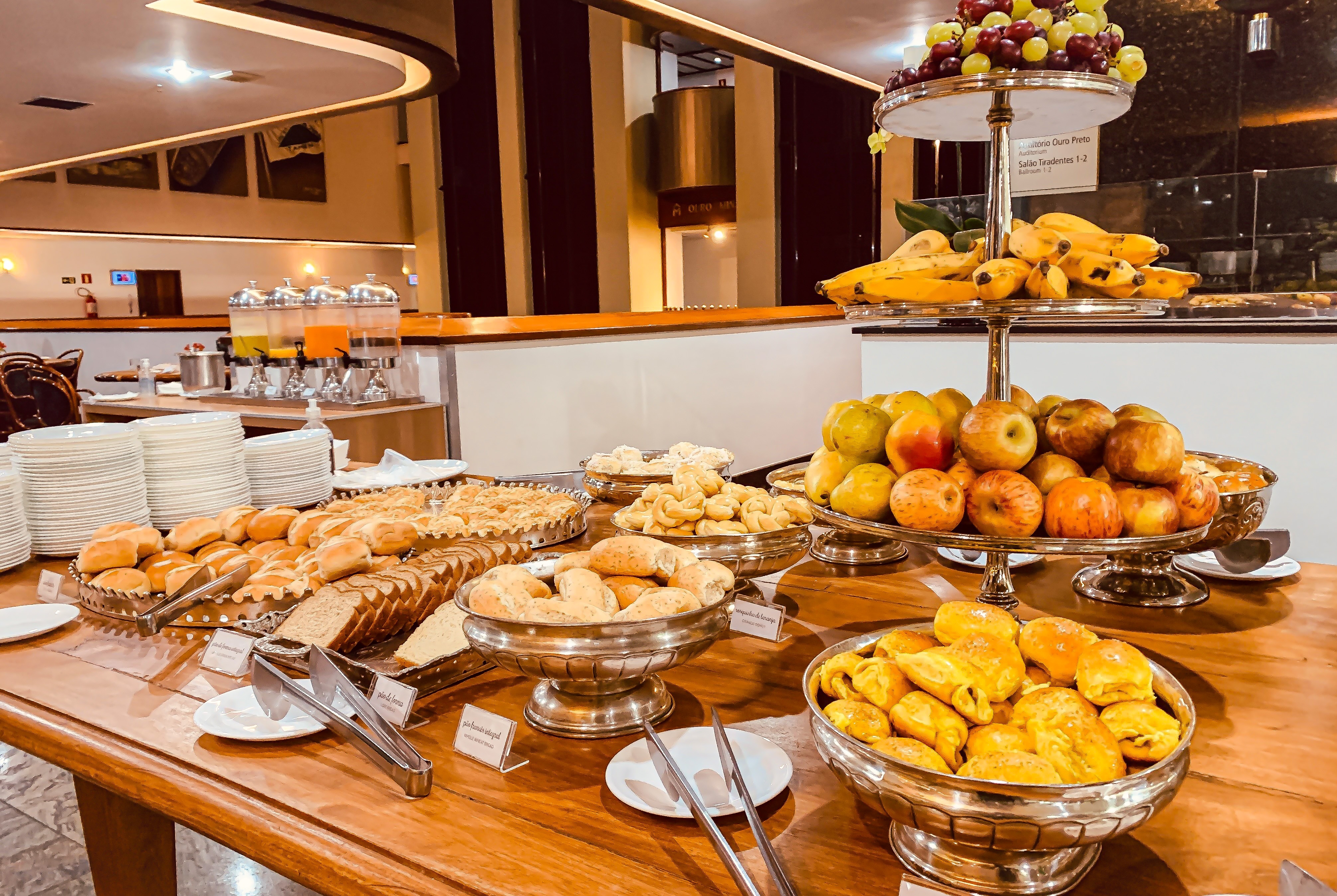 Free breakfast at Ouro Minas Hotel Belo Horizonte, Dolce by Wyndham in Belo Horizonte, Other than US/Canada