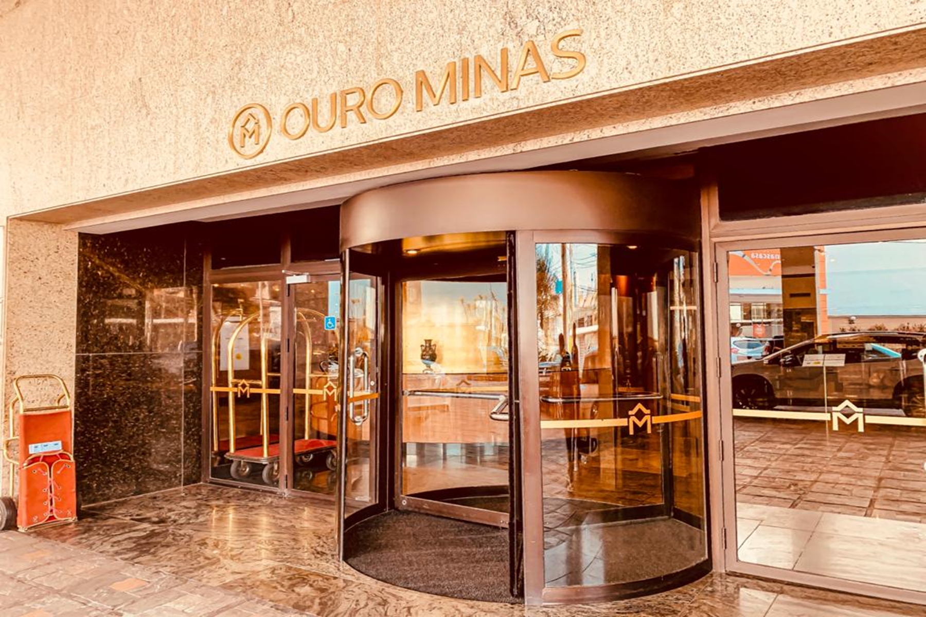 Exterior of Ouro Minas Hotel Belo Horizonte, Dolce by Wyndham hotel in Belo Horizonte, Other than US/Canada