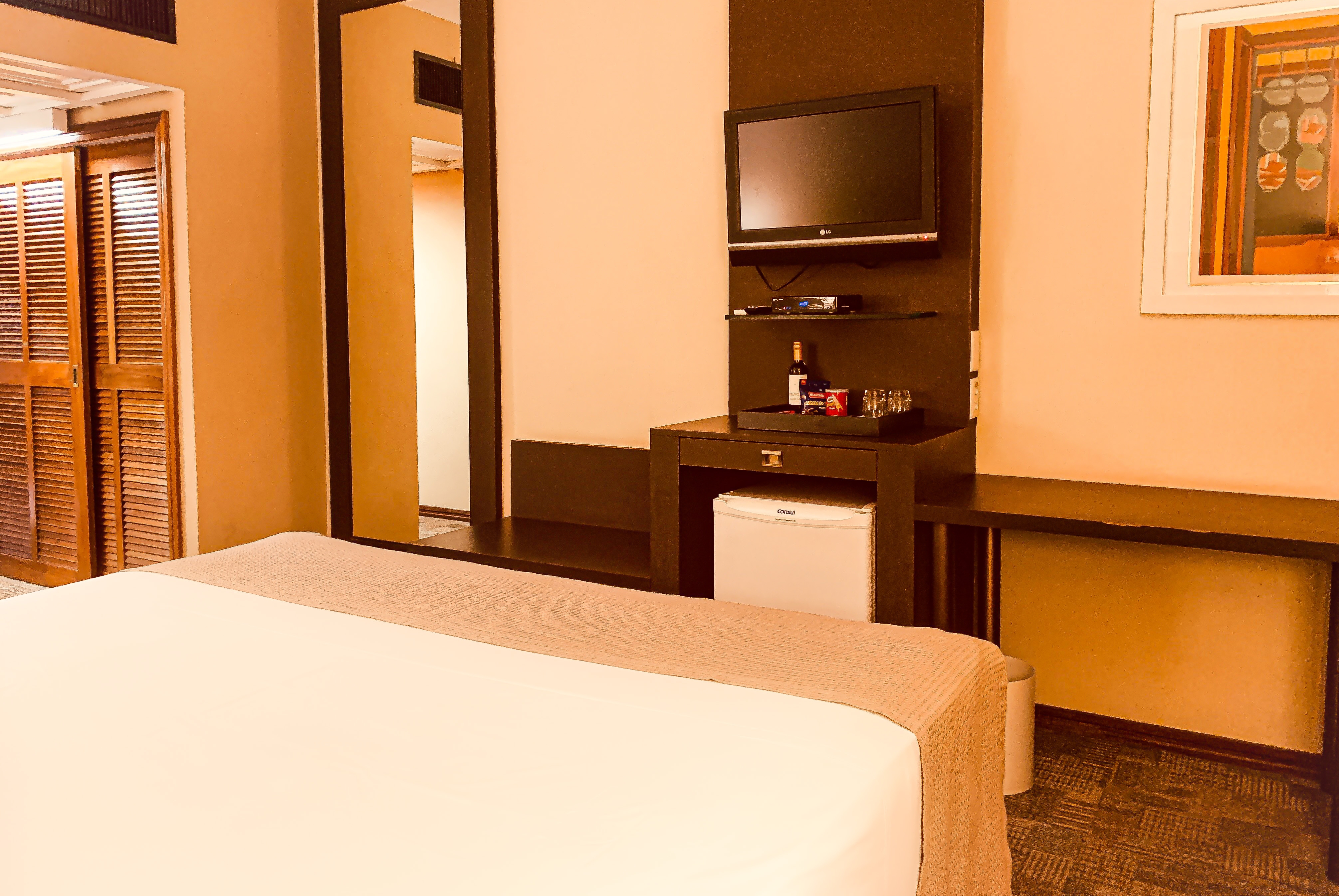 Guest room at the Ouro Minas Hotel Belo Horizonte, Dolce by Wyndham in Belo Horizonte, Other than US/Canada