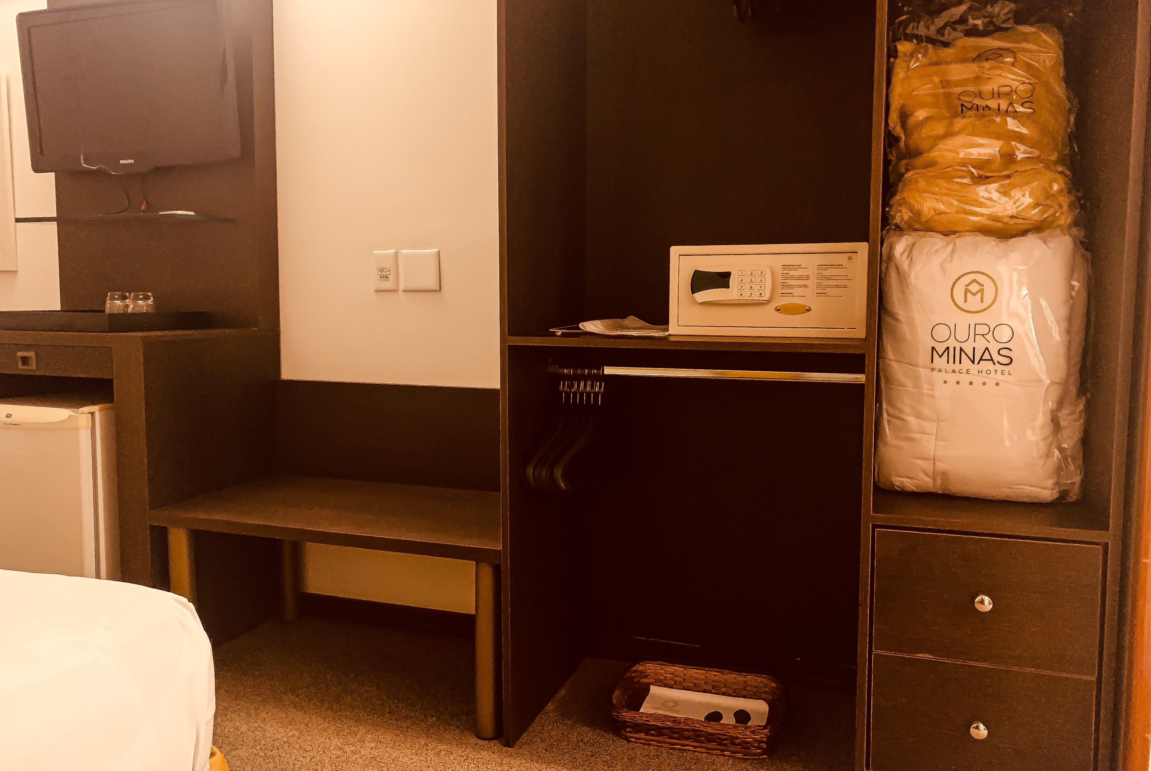 Guest room at the Ouro Minas Hotel Belo Horizonte, Dolce by Wyndham in Belo Horizonte, Other than US/Canada