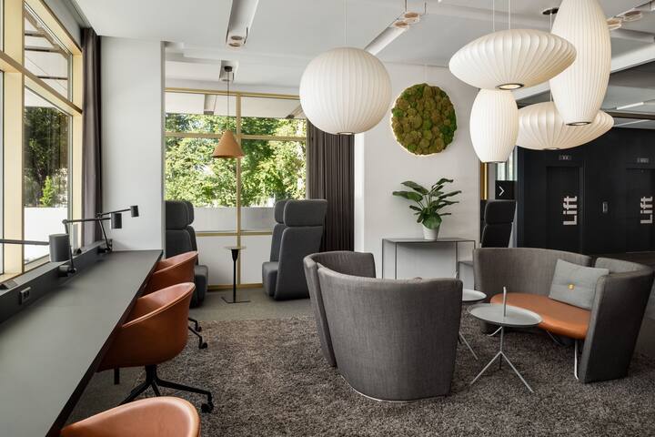 Bar at Comwell Hvide Hus Aalborg, Dolce by Wyndham in Aalborg, Other than US/Canada