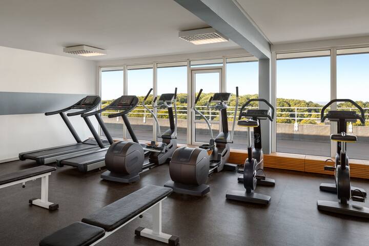 Fitness room at Comwell Hvide Hus Aalborg, Dolce by Wyndham in Aalborg, Other than US/Canada