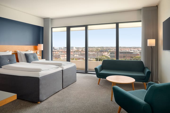 Guest room at the Comwell Hvide Hus Aalborg, Dolce by Wyndham in Aalborg, Other than US/Canada