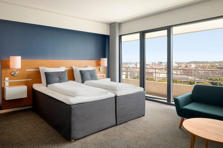 Guest room at the Comwell Hvide Hus Aalborg, Dolce by Wyndham in Aalborg, Other than US/Canada