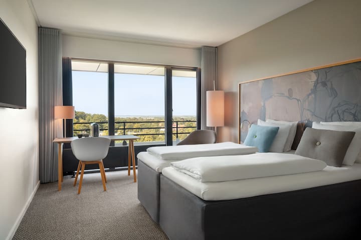 Guest room at the Comwell Hvide Hus Aalborg, Dolce by Wyndham in Aalborg, Other than US/Canada