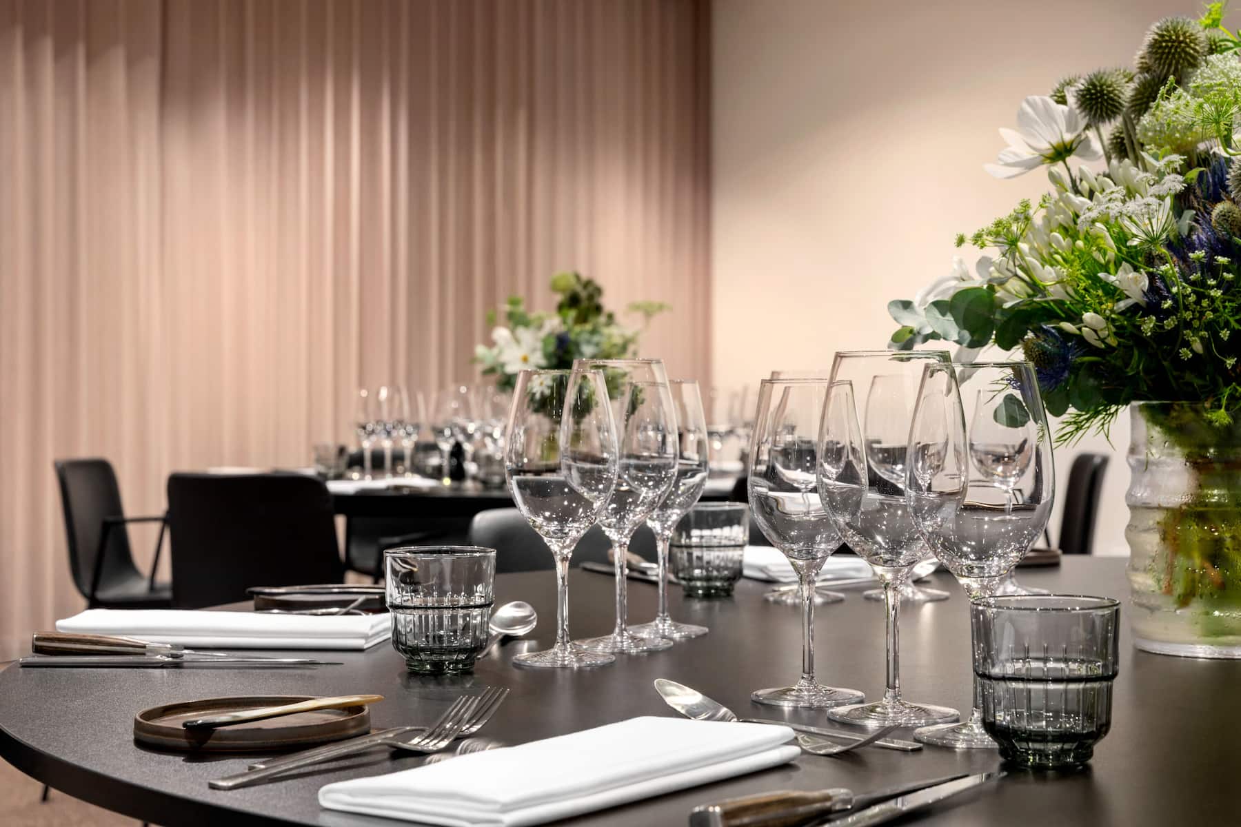 Meeting room banquet rounds at Comwell Copenhagen Portside Dolce by Wyndham in Copenhagen, Other than US/Canada