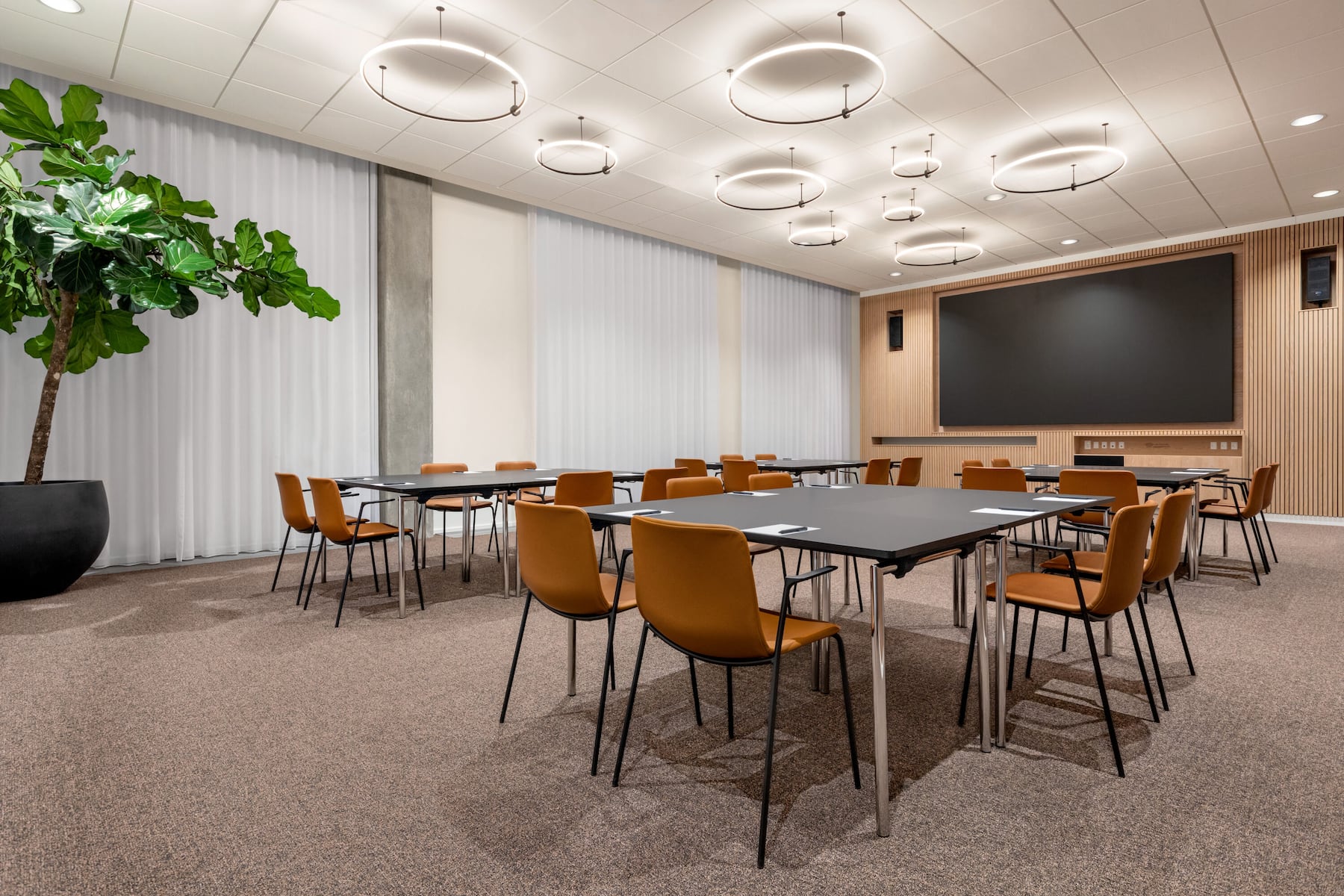 Classroom meeting room at Comwell Copenhagen Portside Dolce by Wyndham in Copenhagen, Other than US/Canada