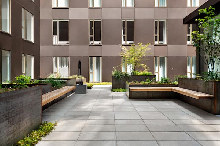 Courtyard at Comwell Copenhagen Portside Dolce by Wyndham in Copenhagen, Other than US/Canada