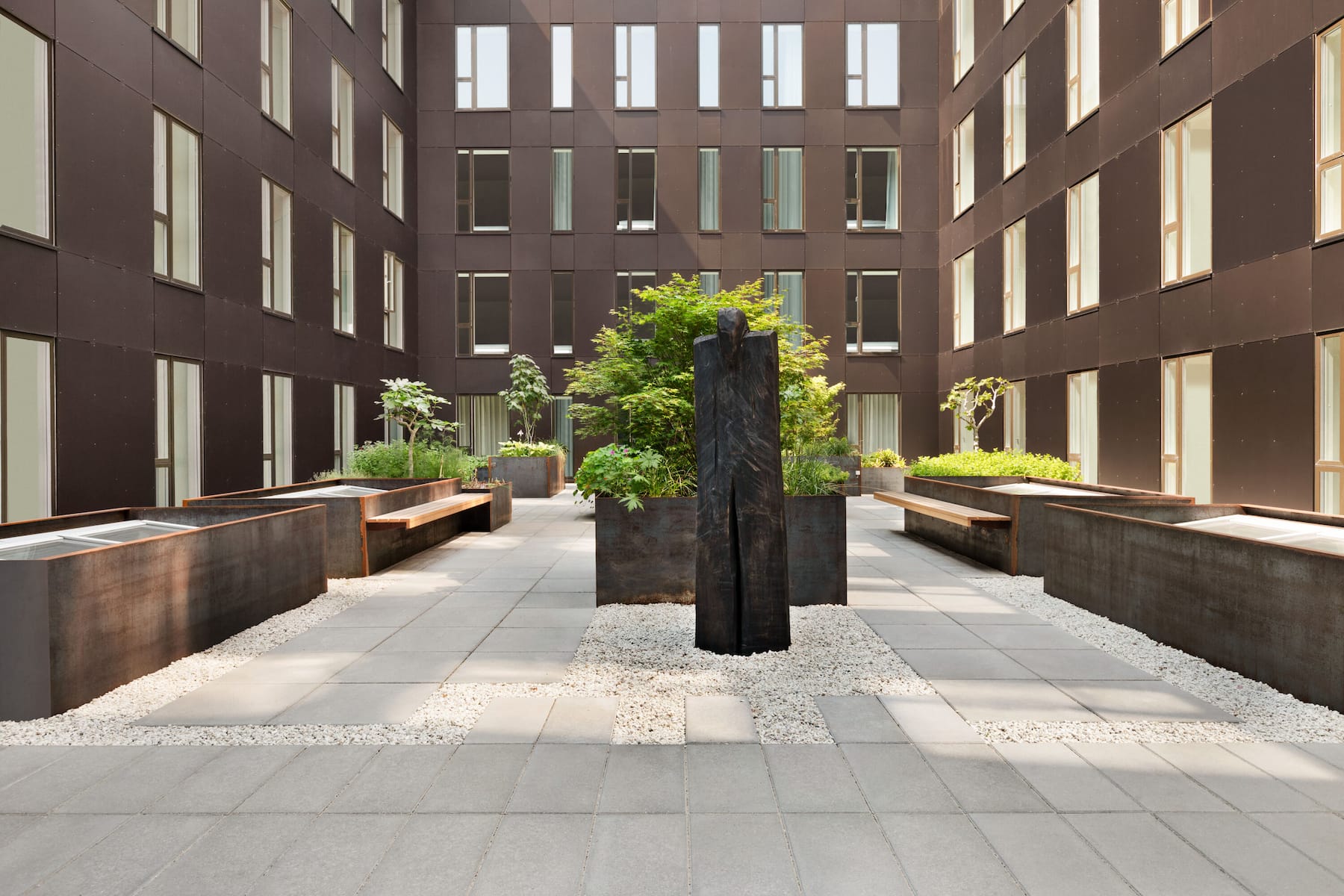 Courtyard at Comwell Copenhagen Portside Dolce by Wyndham in Copenhagen, Other than US/Canada