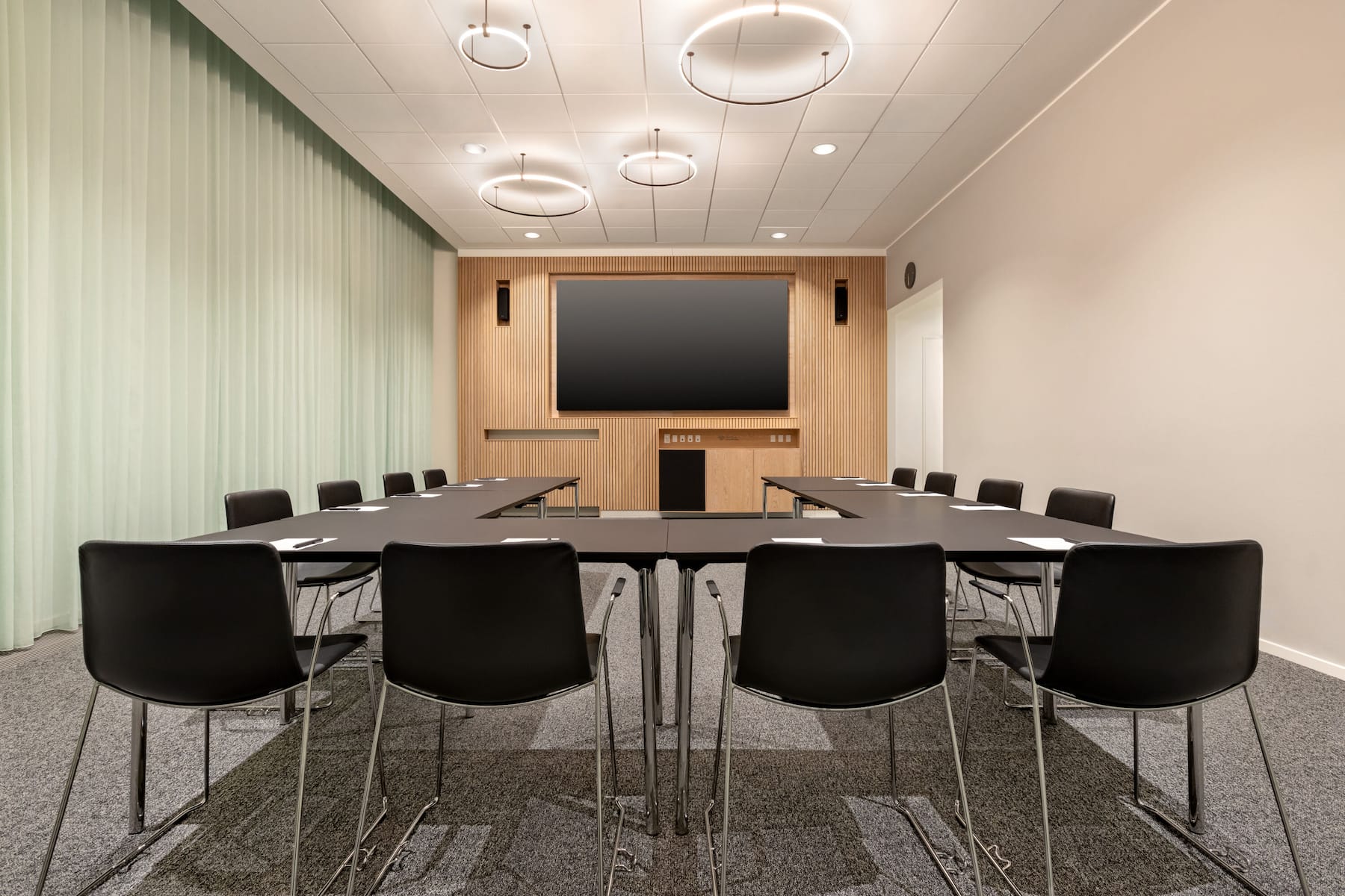 U-shape meeting room at Comwell Copenhagen Portside Dolce by Wyndham in Copenhagen, Other than US/Canada