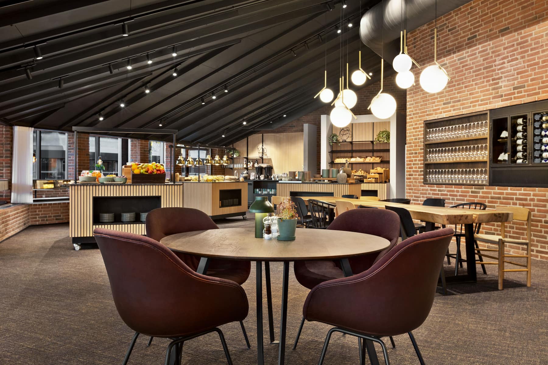 Free breakfast at Comwell H. C. Andersen Odense Dolce by Wyndham in Odense C, Other than US/Canada