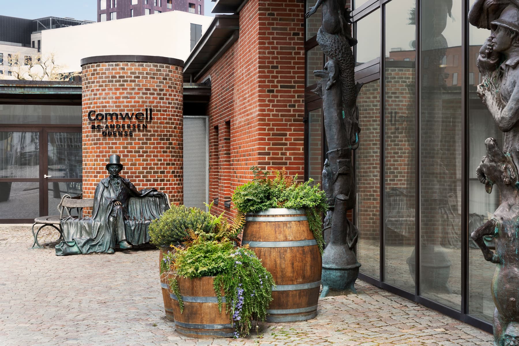 Exterior of Comwell H. C. Andersen Odense Dolce by Wyndham hotel in Odense C, Other than US/Canada