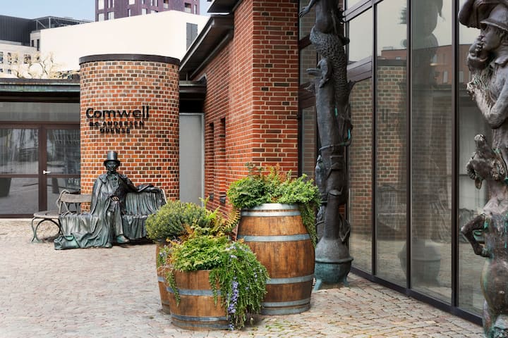 Exterior of Comwell H. C. Andersen Odense Dolce by Wyndham hotel in Odense C, Other than US/Canada
