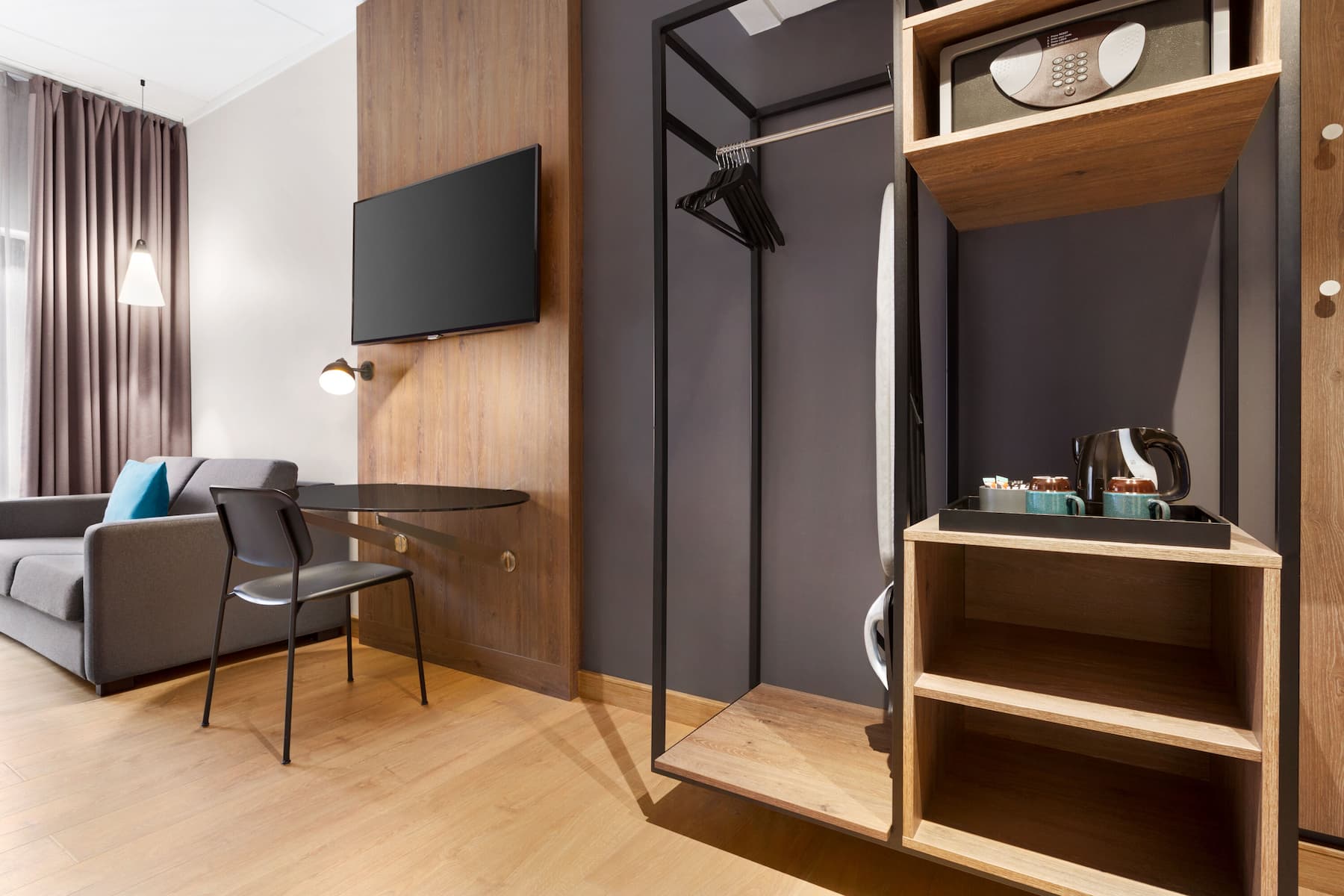 Guest room at the Comwell H. C. Andersen Odense Dolce by Wyndham in Odense C, Other than US/Canada