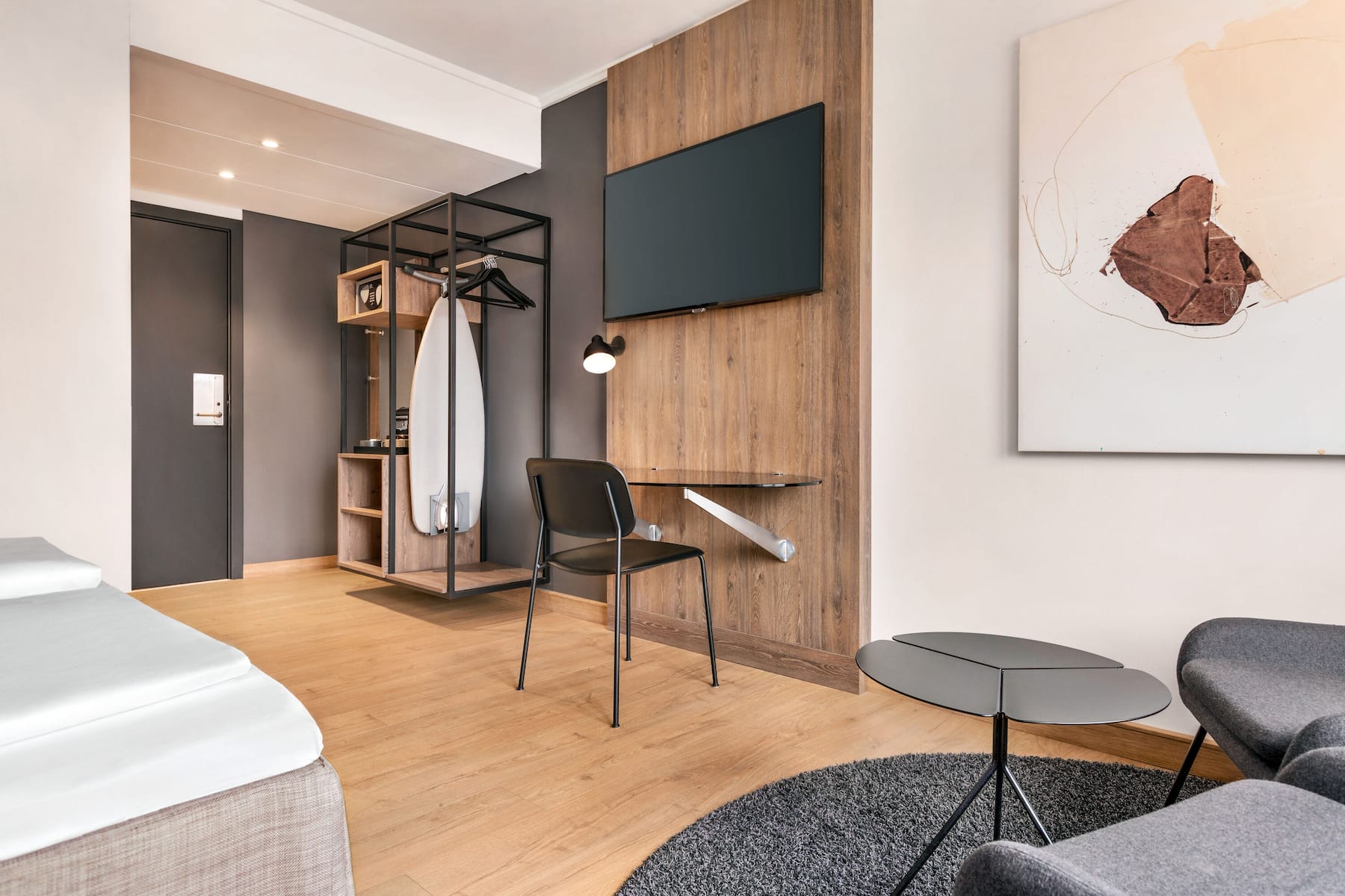 Guest room at the Comwell H. C. Andersen Odense Dolce by Wyndham in Odense C, Other than US/Canada