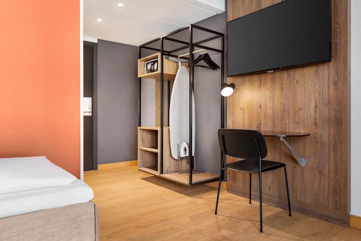 Guest room at the Comwell H. C. Andersen Odense Dolce by Wyndham in Odense C, Other than US/Canada