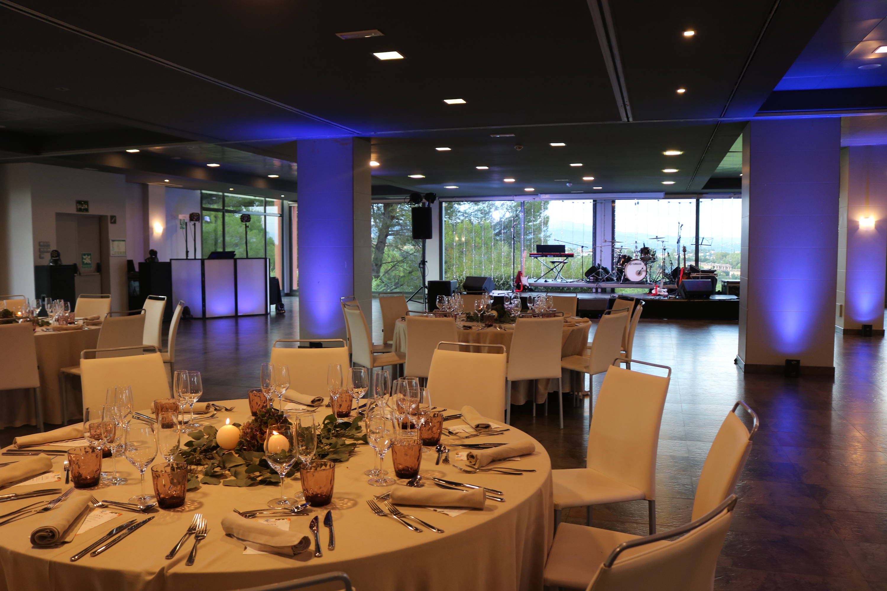 Meeting room banquet rounds at Dolce by Wyndham Barcelona Resort in Sant Esteve Sesrovires, Other than US/Canada