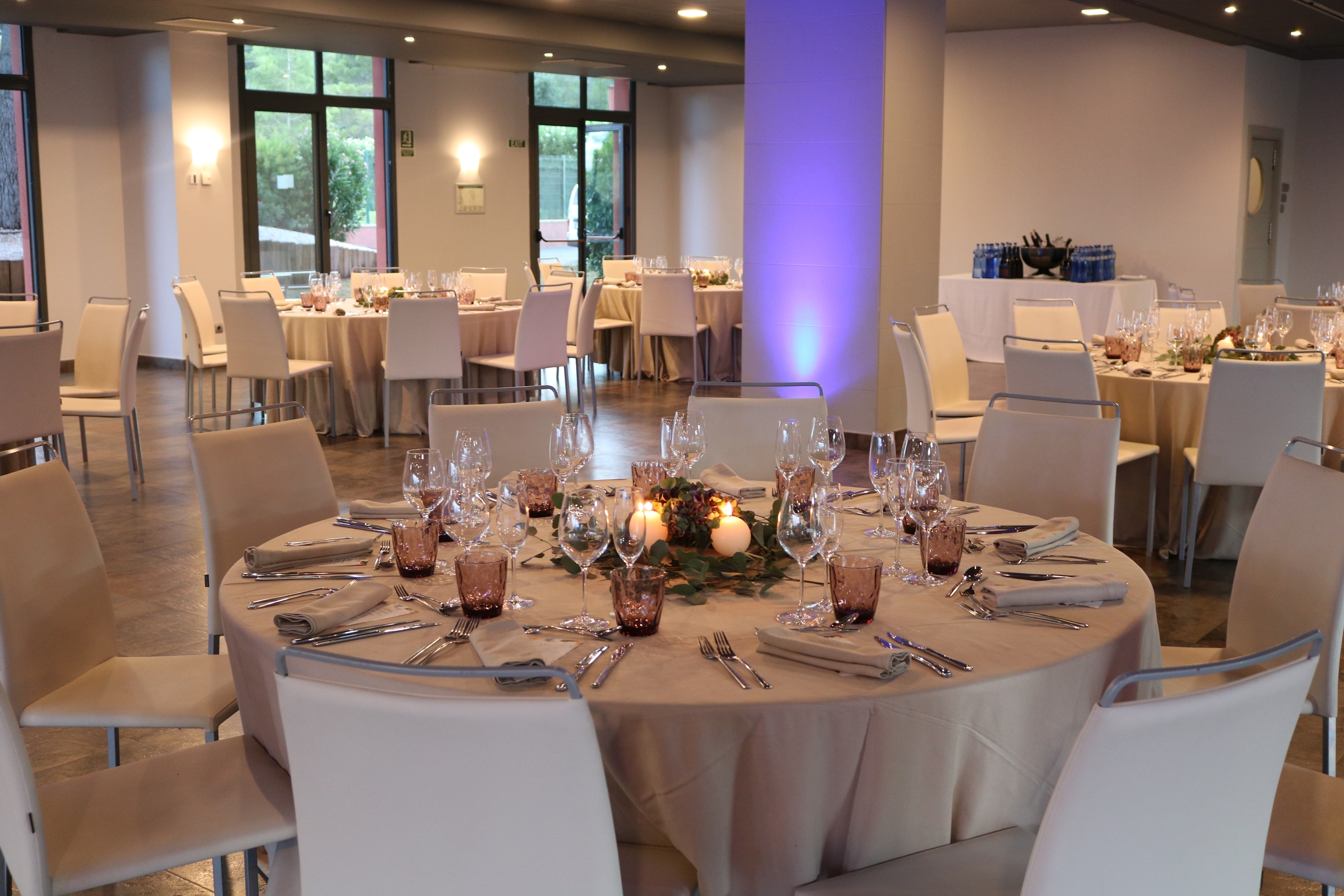 Meeting room banquet rounds at Dolce by Wyndham Barcelona Resort in Sant Esteve Sesrovires, Other than US/Canada