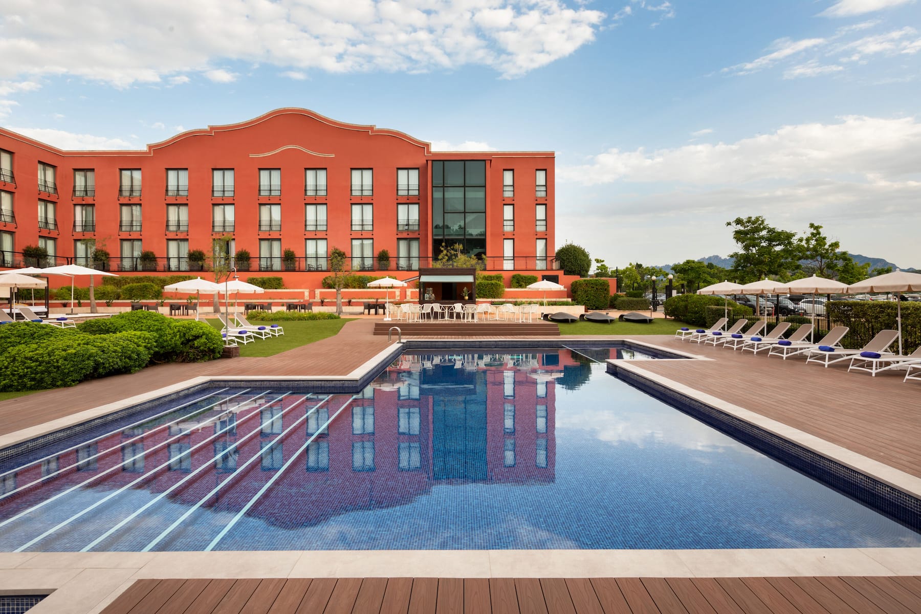 Family pool at the Dolce by Wyndham Barcelona Resort in Sant Esteve Sesrovires, Other than US/Canada