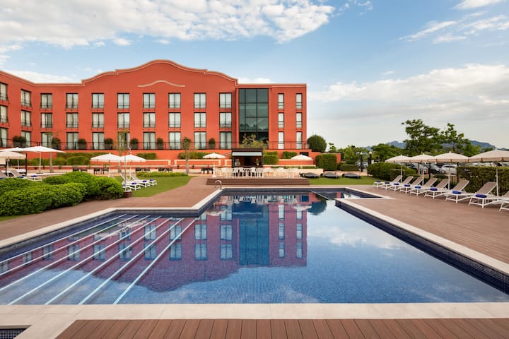 Family pool at the Dolce by Wyndham Barcelona Resort in Sant Esteve Sesrovires, Other than US/Canada