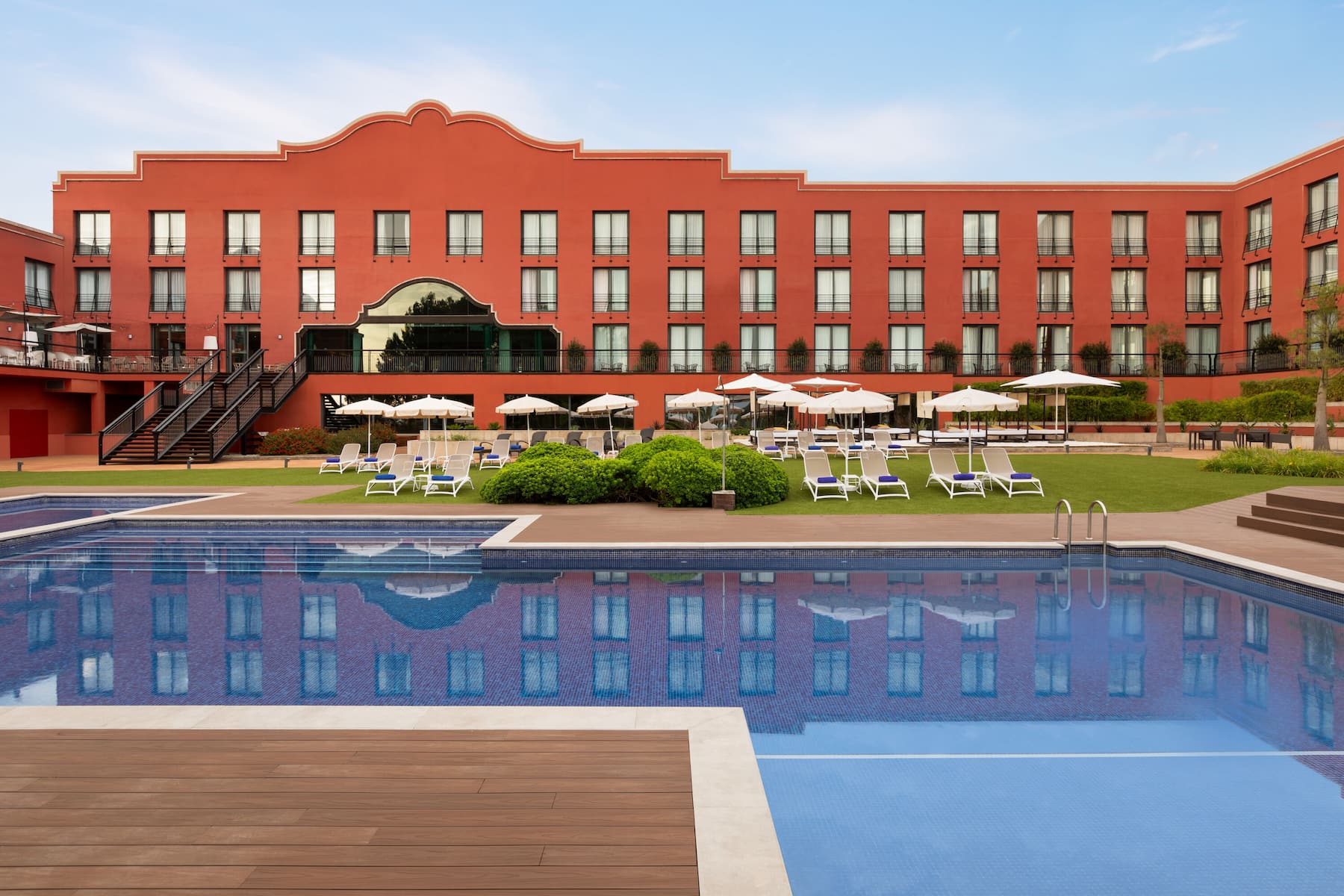 Family pool at the Dolce by Wyndham Barcelona Resort in Sant Esteve Sesrovires, Other than US/Canada