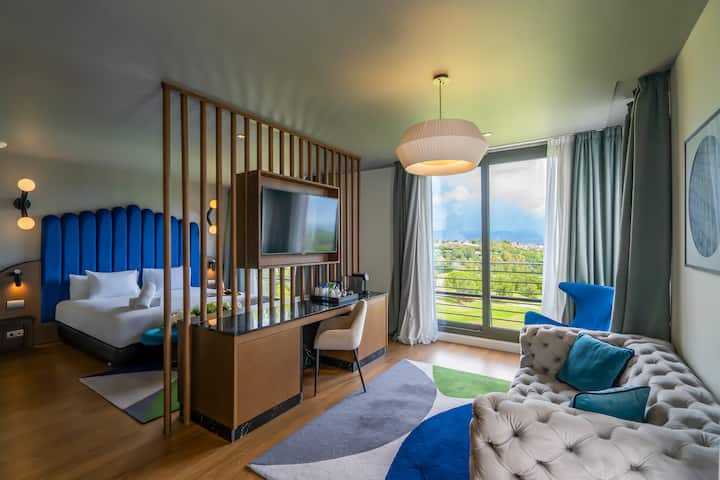 Guest room at the Dolce by Wyndham Barcelona Resort in Sant Esteve Sesrovires, Other than US/Canada