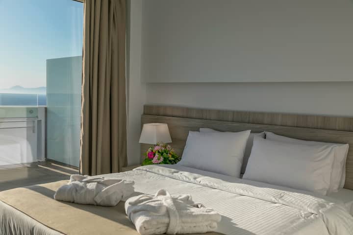 Guest room at the Akti Imperial Hotel & Convention Center Dolce by Wyndham in Rhodes, Other than US/Canada