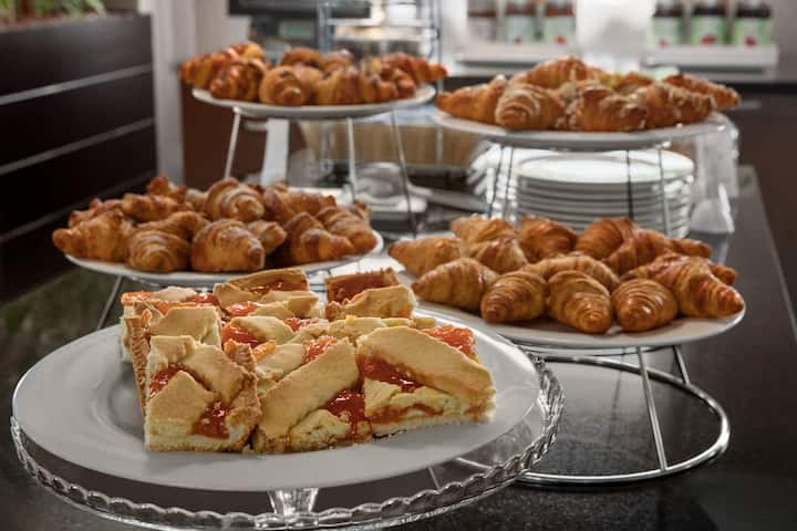 Free breakfast at Dolce by Wyndham Milan Malpensa in Somma Lombardo, Other than US/Canada
