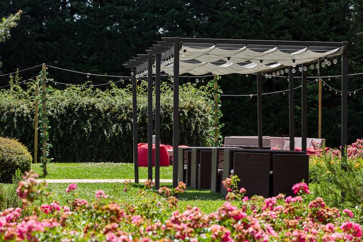 Bar patio at Dolce by Wyndham Milan Malpensa in Somma Lombardo, Other than US/Canada