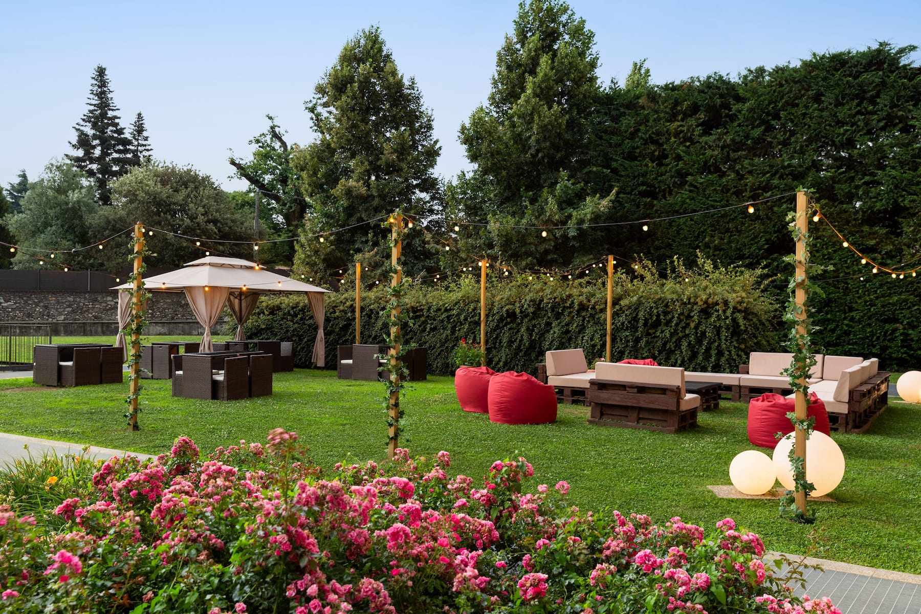 Bar patio at Dolce by Wyndham Milan Malpensa in Somma Lombardo, Other than US/Canada