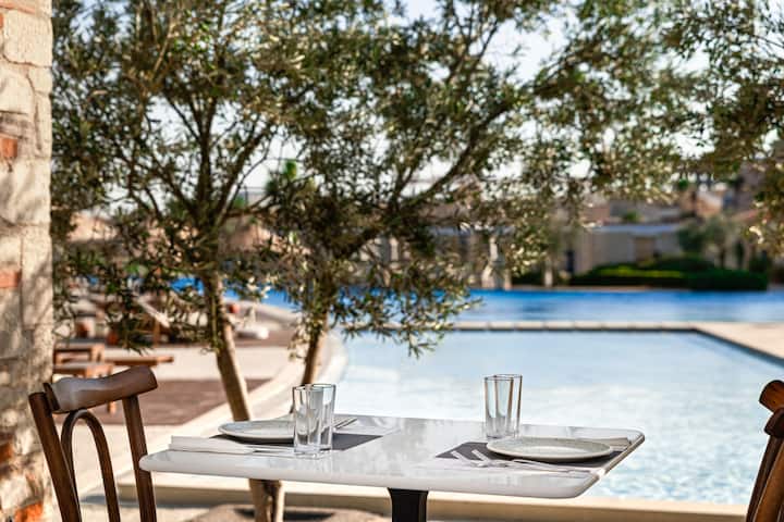 Dolce by Wyndham Cesme Alacati poolside restaurant in Cesme, Other than US/Canada