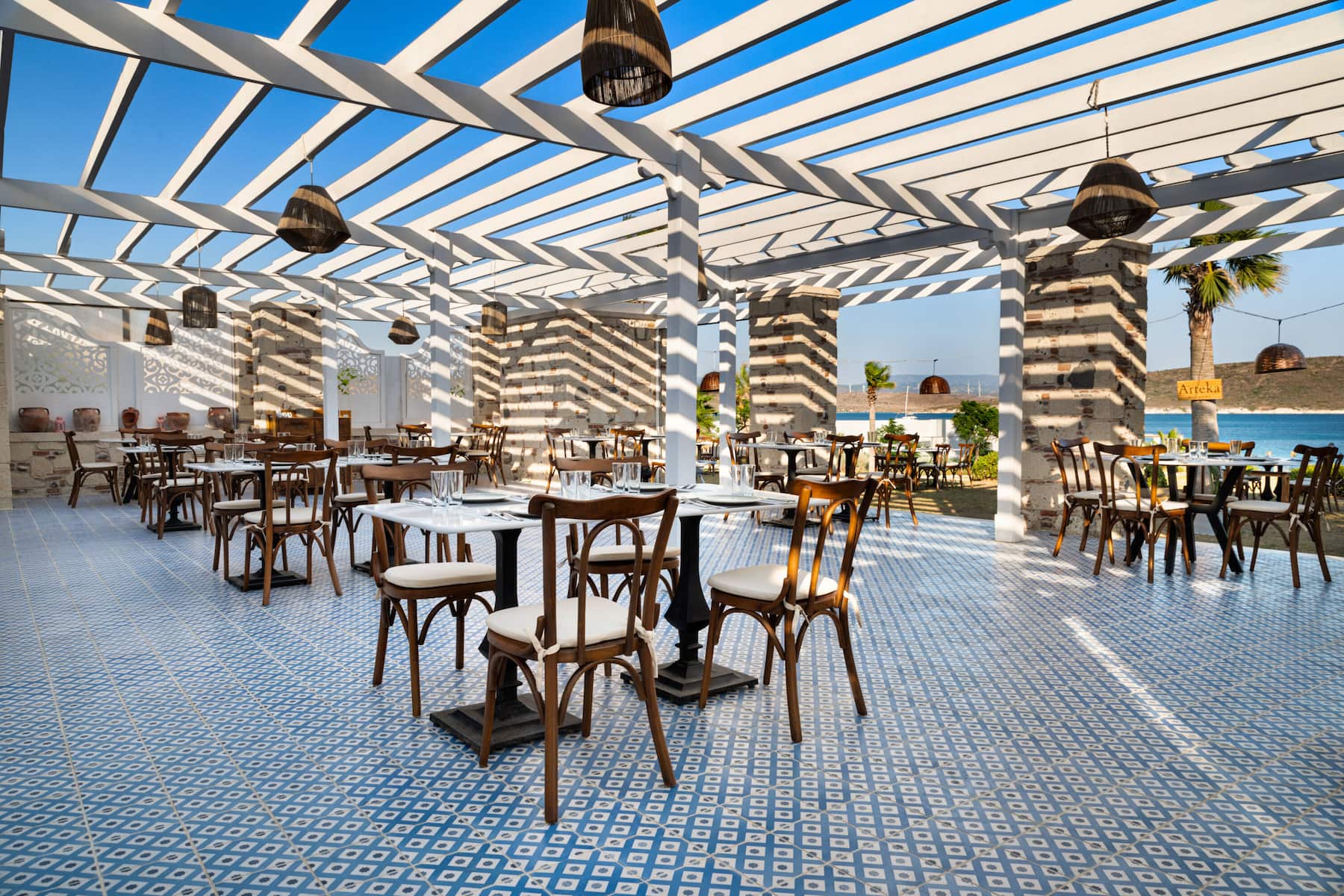 Dolce by Wyndham Cesme Alacati poolside restaurant in Cesme, Other than US/Canada