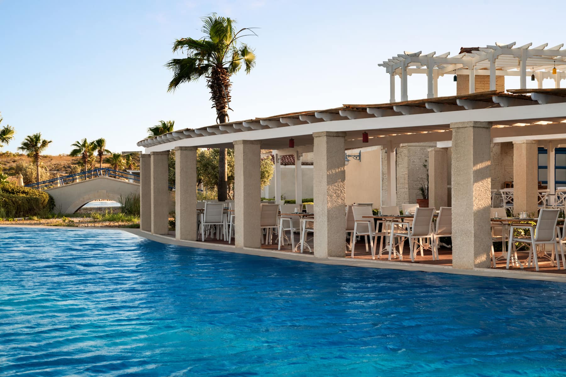 Dolce by Wyndham Cesme Alacati poolside restaurant in Cesme, Other than US/Canada