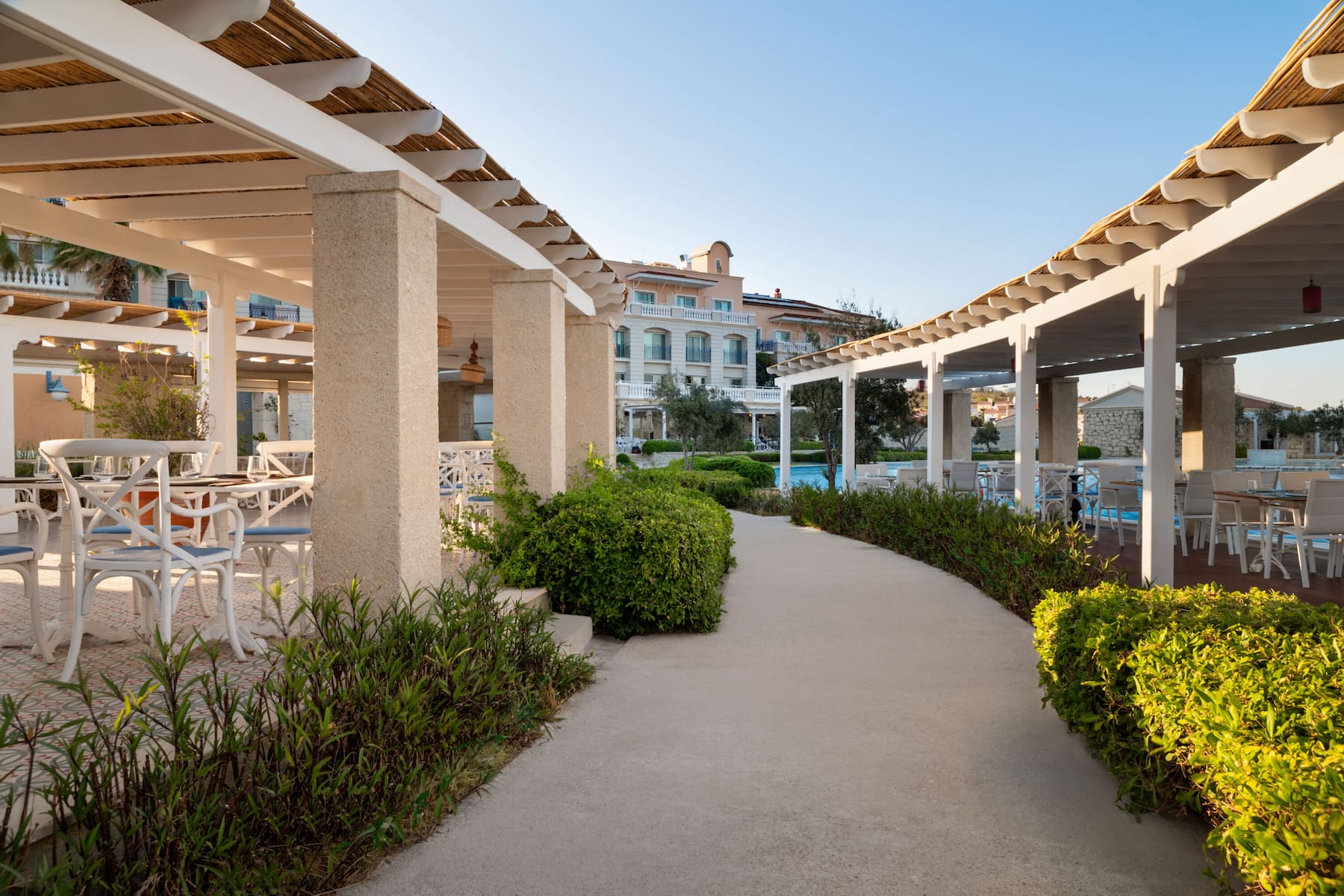 Dolce by Wyndham Cesme Alacati poolside restaurant in Cesme, Other than US/Canada