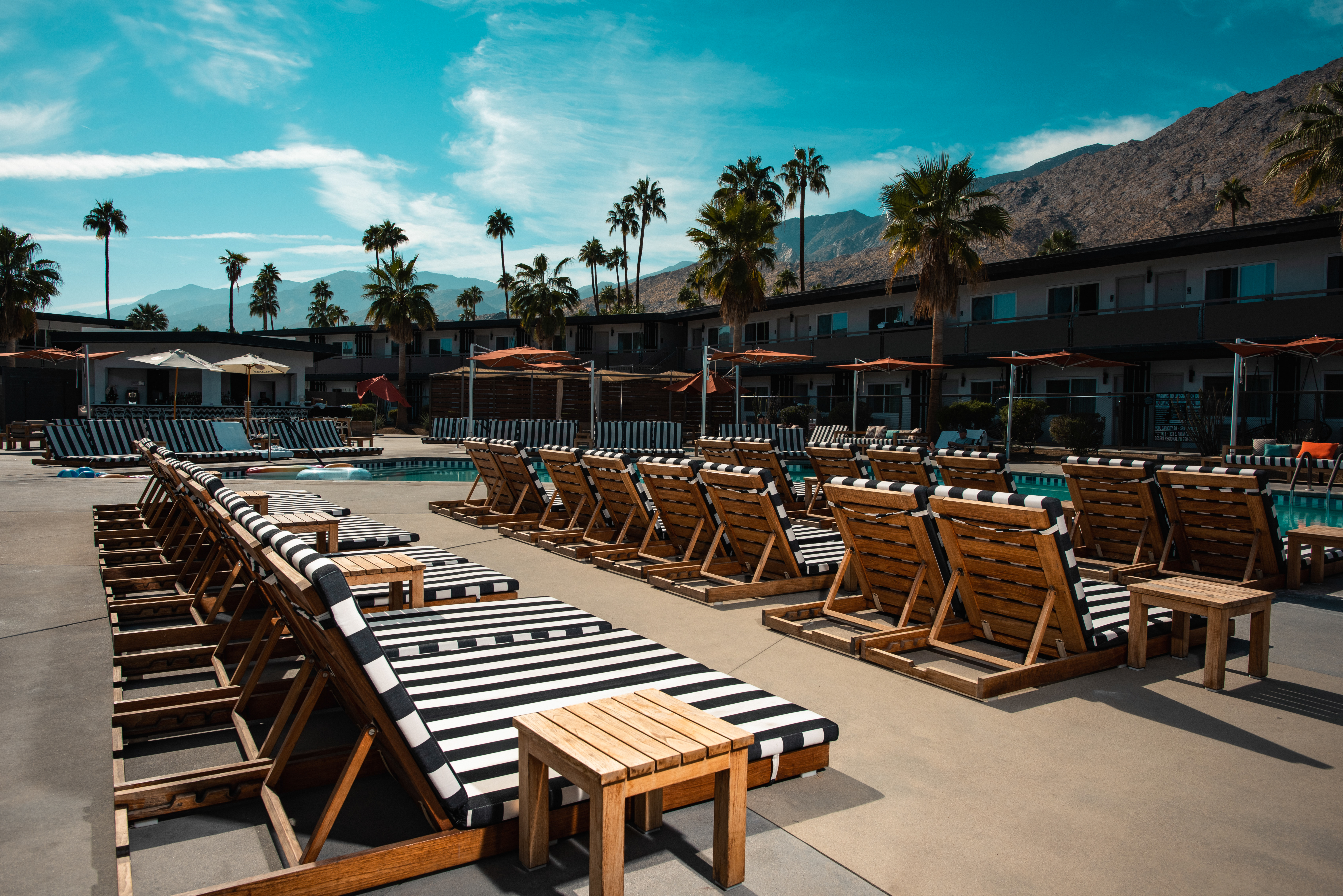Pool at the V Capri Palm Springs, a Dolce by Wyndham in Palm Springs, California