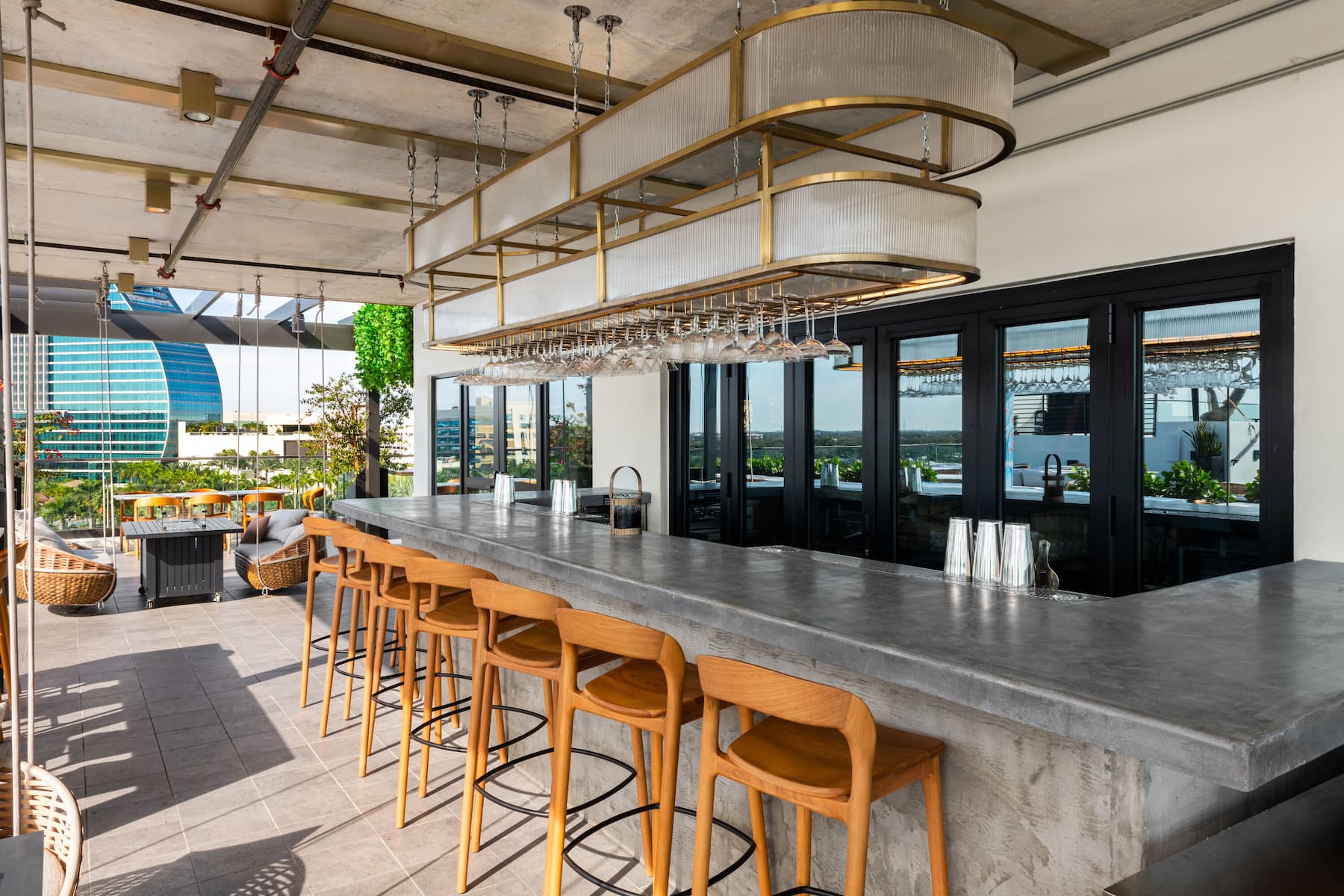 Bar at Dolce by Wyndham Hollywood in Hollywood, Florida