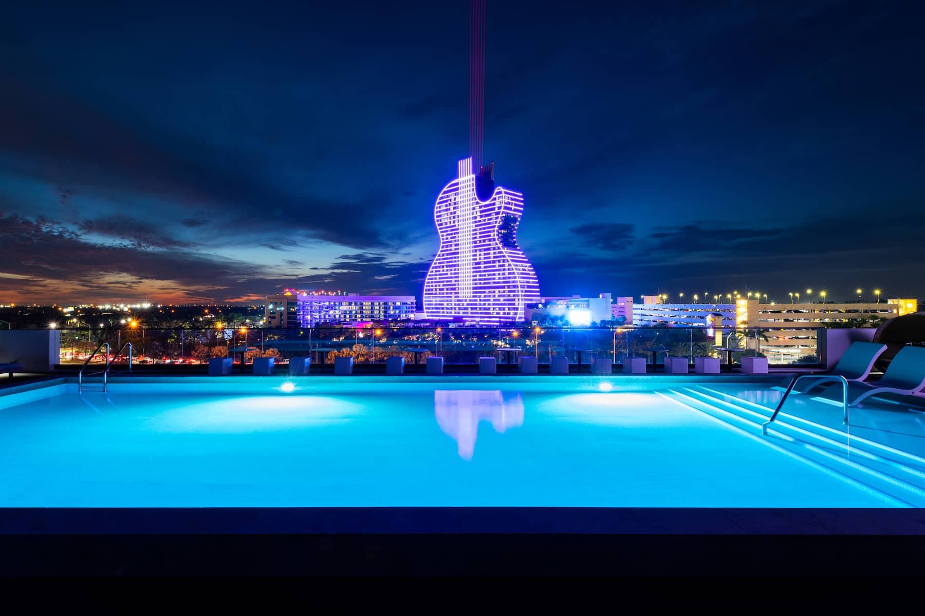Pool at the Dolce by Wyndham Hollywood in Hollywood, Florida